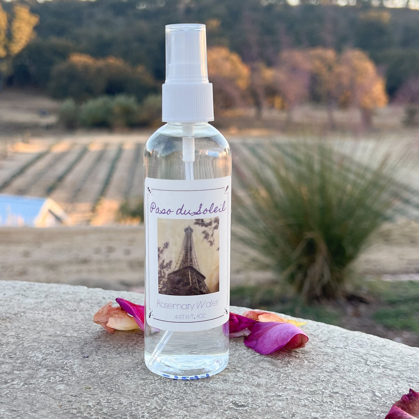 Rosemary Hydrosol - Grown and Distilled in Paso Robles