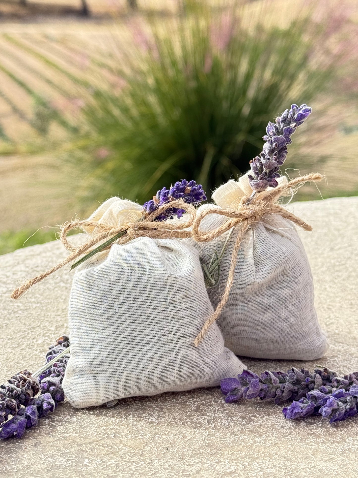 Artisan Lavender Sachet - Handpicked from Paso Robles