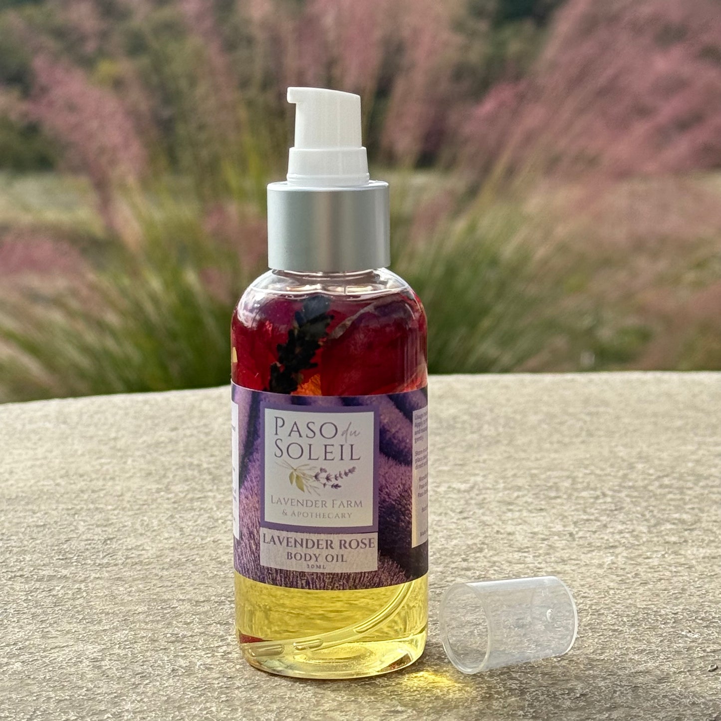 Lavender ROSE Botanical Body Oil - Nourish & Soothe