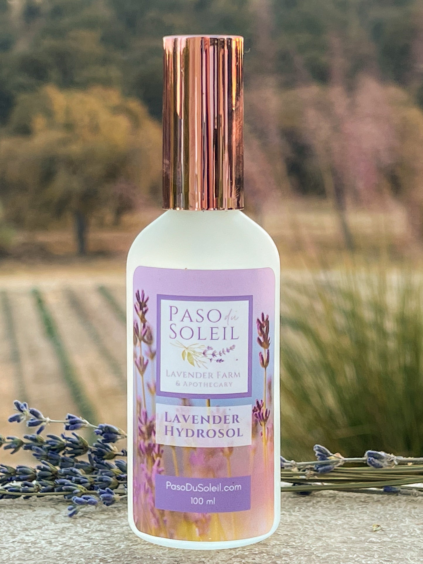 Lavender Hydrosol  - Farm-Grown and Distilled in Paso Robles