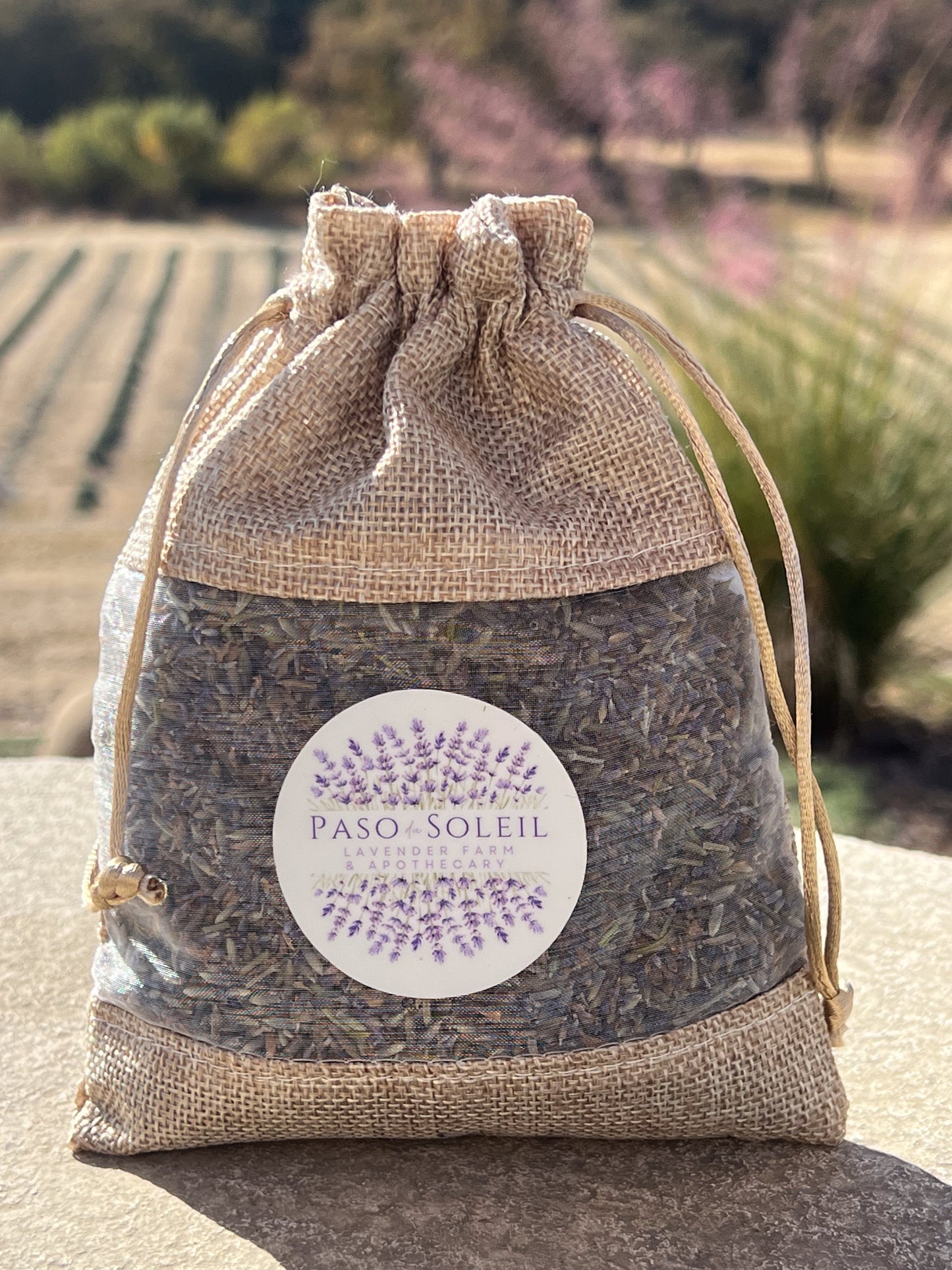 Artisan Lavender Sachet - Handpicked from Paso Robles