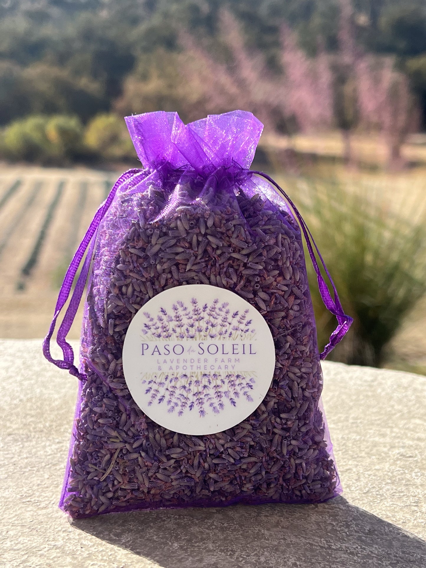 Artisan Lavender Sachet - Handpicked from Paso Robles