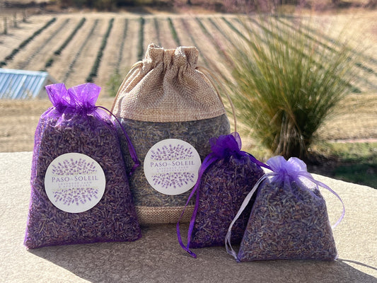 Artisan Lavender Sachet - Handpicked from Paso Robles