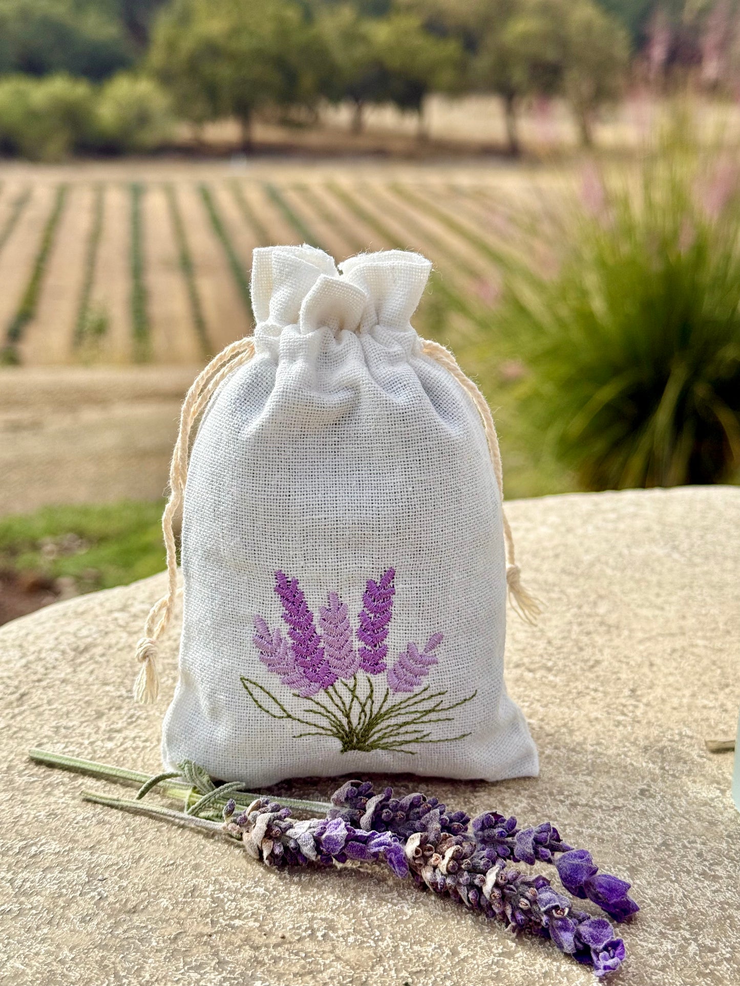 Artisan Lavender Sachet - Handpicked from Paso Robles