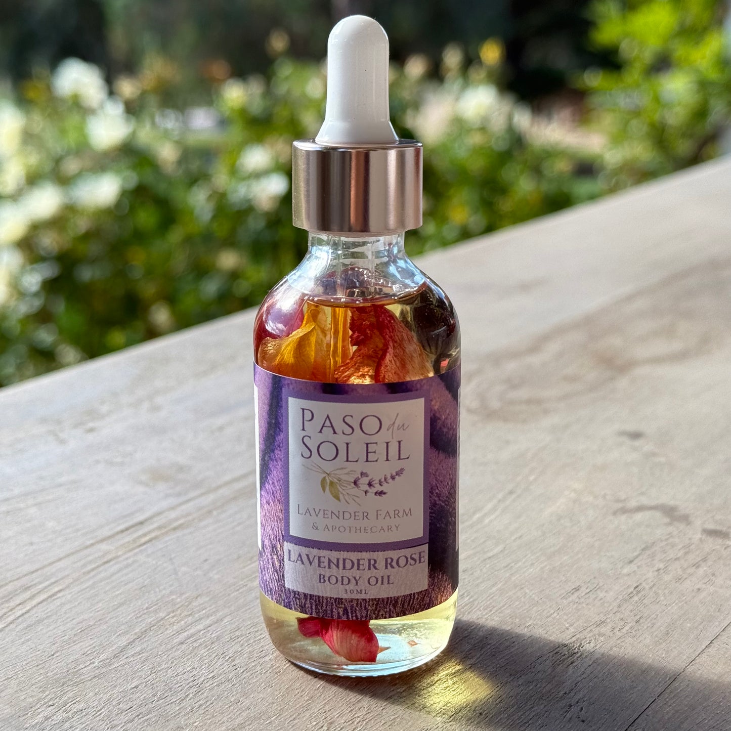 Lavender ROSE Botanical Body Oil - Nourish & Soothe